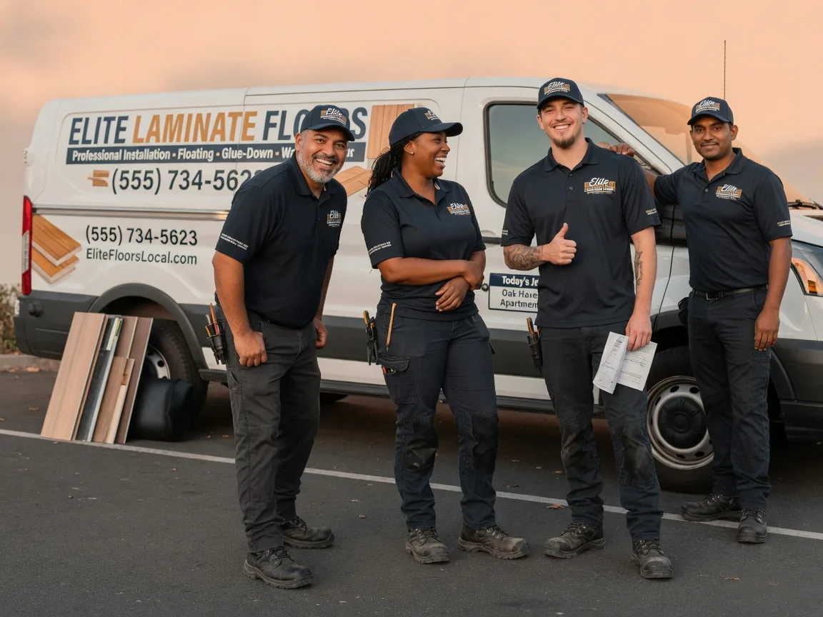 Laminate flooring installation company in Luthersburg, PA